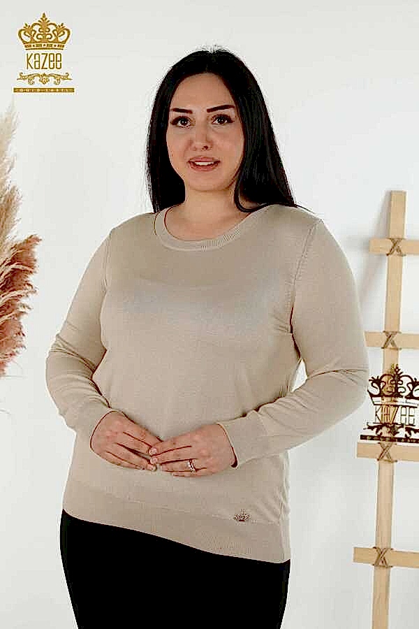 Reel Tekstil - 14GG Üretilen Viskon Elit Triko Uzun Kol Kadın Giyim Üreticisi - 30213 | Reel Tekstil